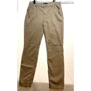 Buffalo David Bitton Hope jeans womens 30 x 31 mid rise stretch skinny brown tan